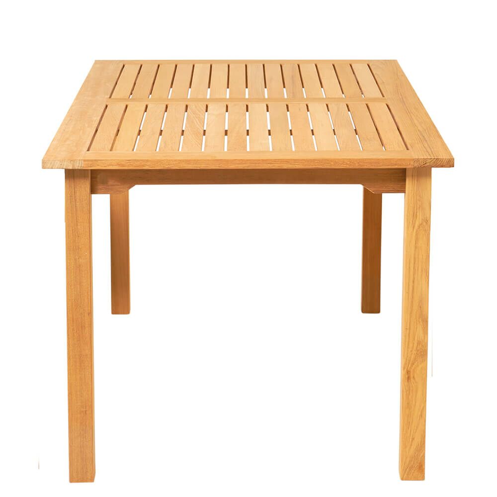  Eckiger Garten Holztisch - Modern - Teakholz - Ruby Gartentisch