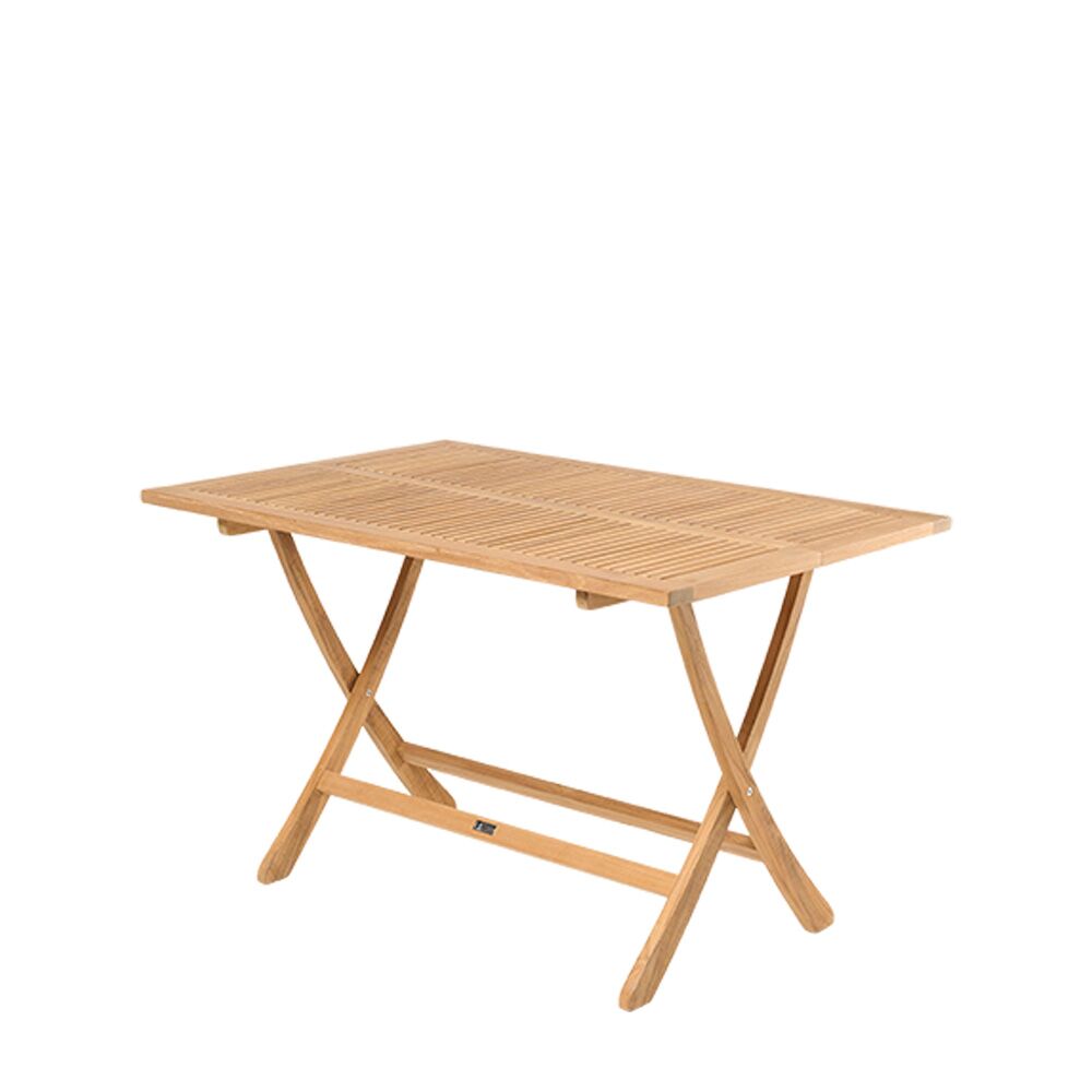  Eckiger Klapptisch Aus Teakholz Für Den Garten - Masie Klapptisch