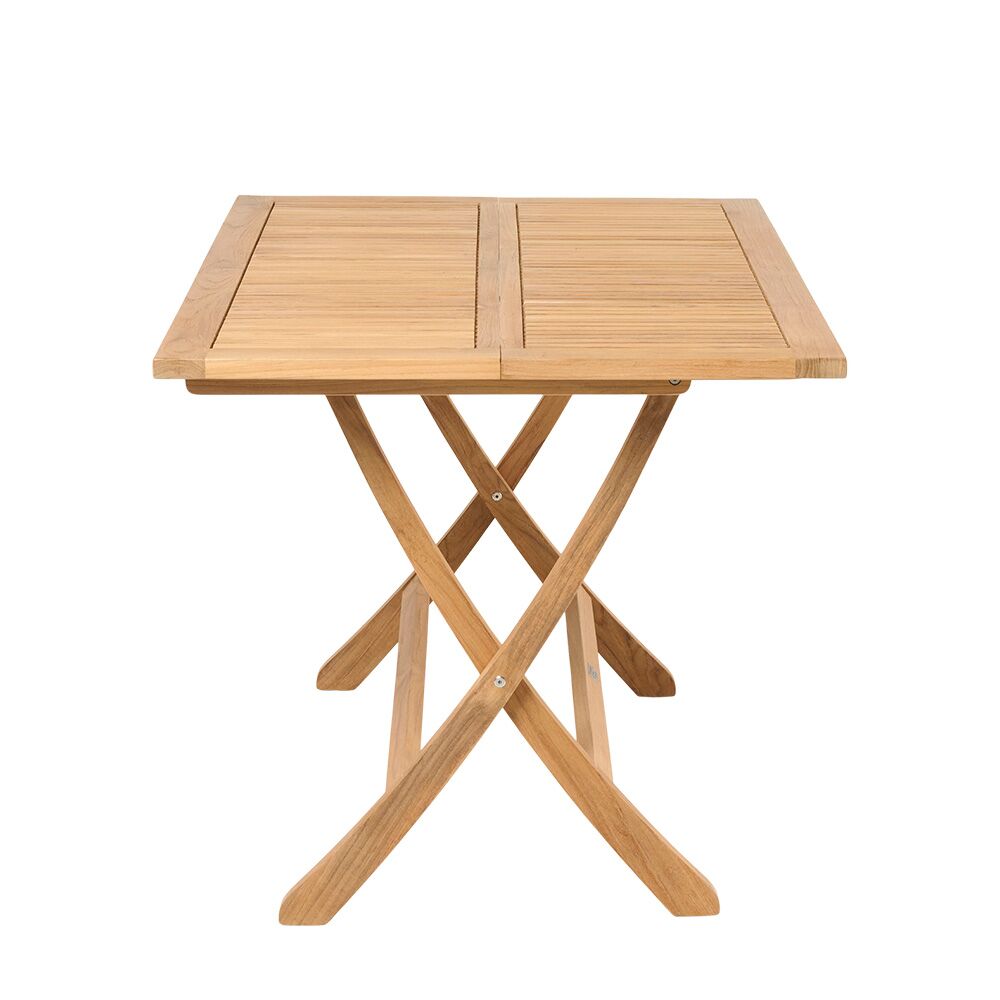  Eckiger Klapptisch Aus Teakholz Für Den Garten - Masie Klapptisch