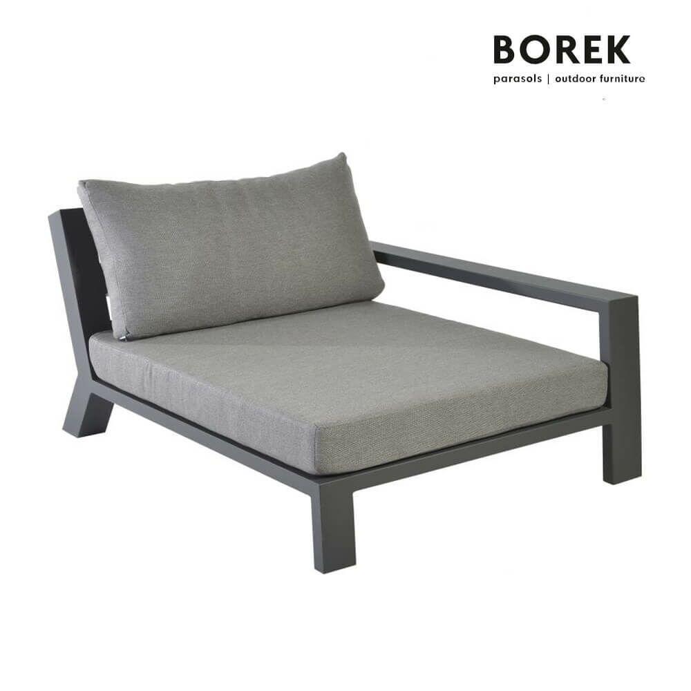  Eckmodul Für Borek Lounge - Alu - Links - Loungemodul Viking XXL