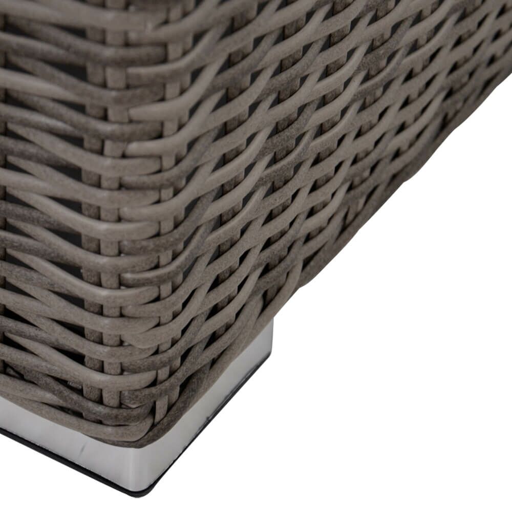  Eckmodul Für Gartenlounge Pari Mit Kissen - Eckelement Pari