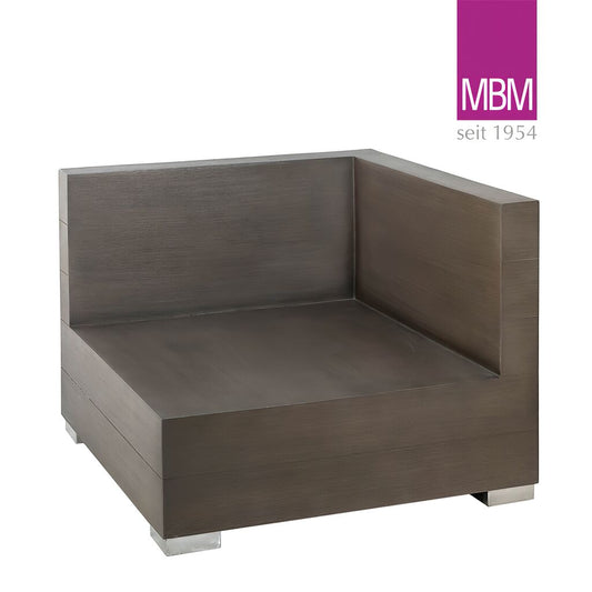  Eckmodul Für Lounge Aus Resysta Und Aluminium Von MBM - Eckmodul Long Island