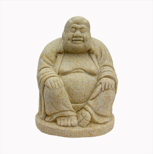  Edle Buddha Skulptur Aus Steinguss - Asuka