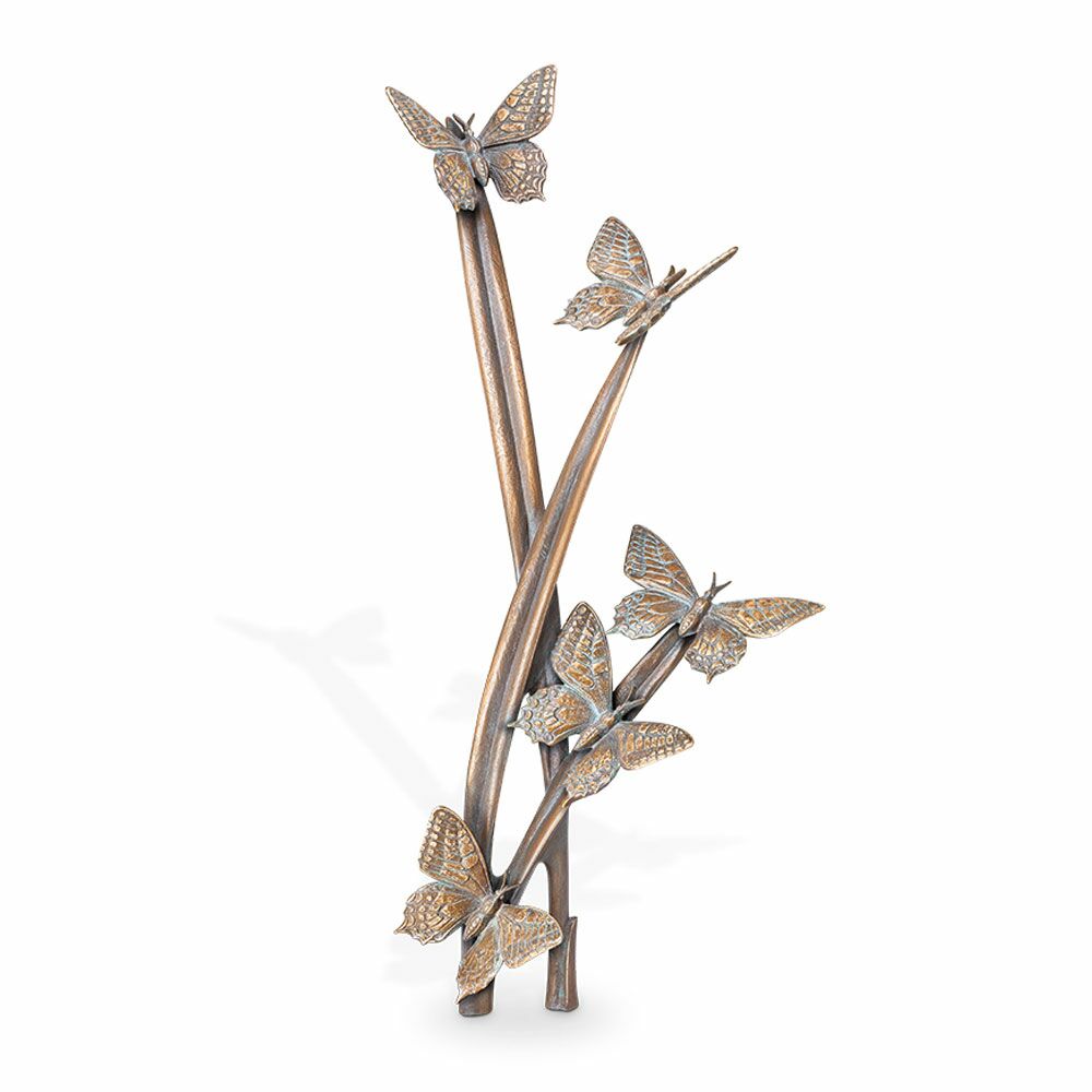  Edle Gartendekoration Mit Schmetterlingen Aus Aluminium Oder Bronze - Tilara