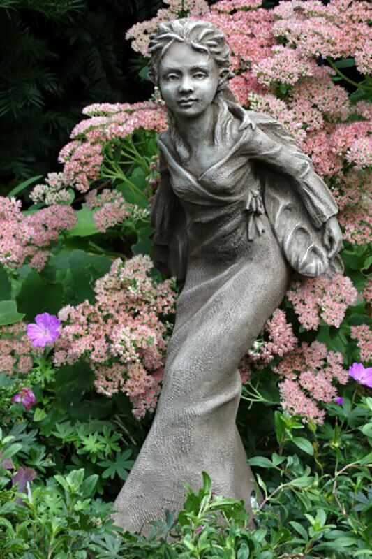  Einzigartige Gartenelfe Aus Steinguss - Violet