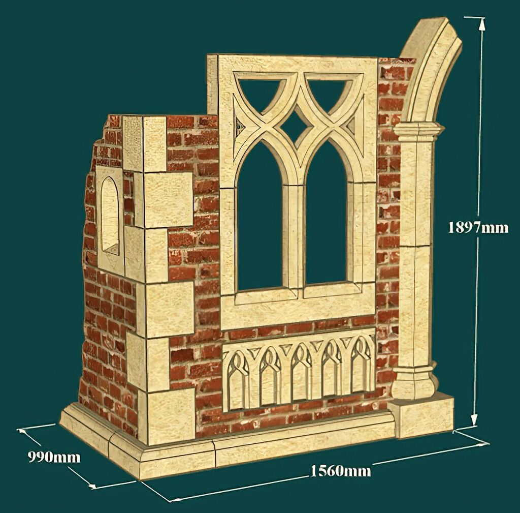  Einzigartiger Ruinen Bausatz - Claydon Ruin