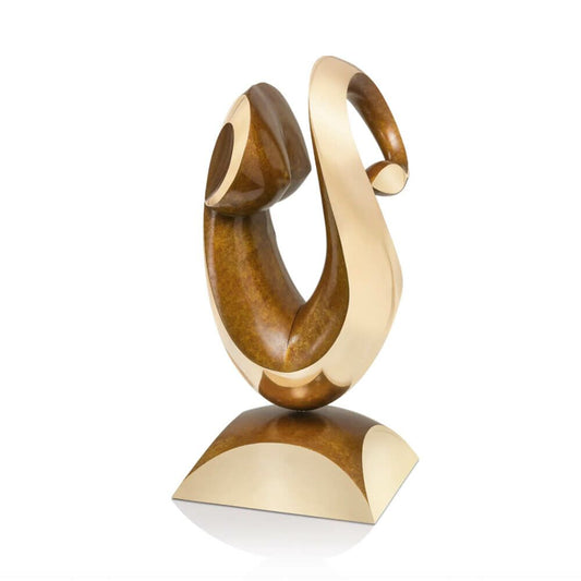  Elegante Designer Bronzeskulptur Aus Limitierter Edition - Unweigerlicher Blickfang