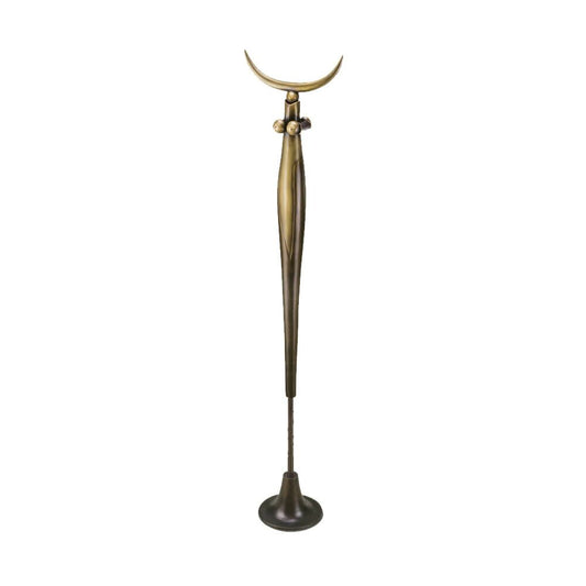  Elegante Designerskulptur Aus Limitiertem Handwerk - Große Mondsichelstele