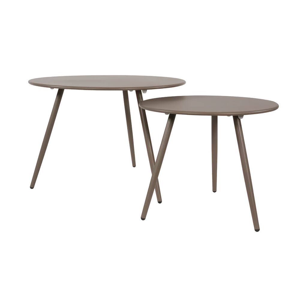  Eleganter Beistelltisch Für Den Garten - Taupe - Moderna Taupe