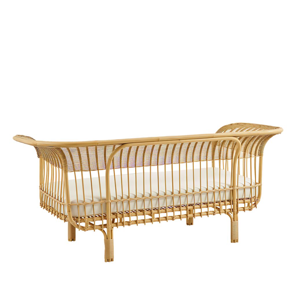  Elegantes Gartensofa Aus Alu-Rattan In Der Farbe Natur - Gartensofa Enna
