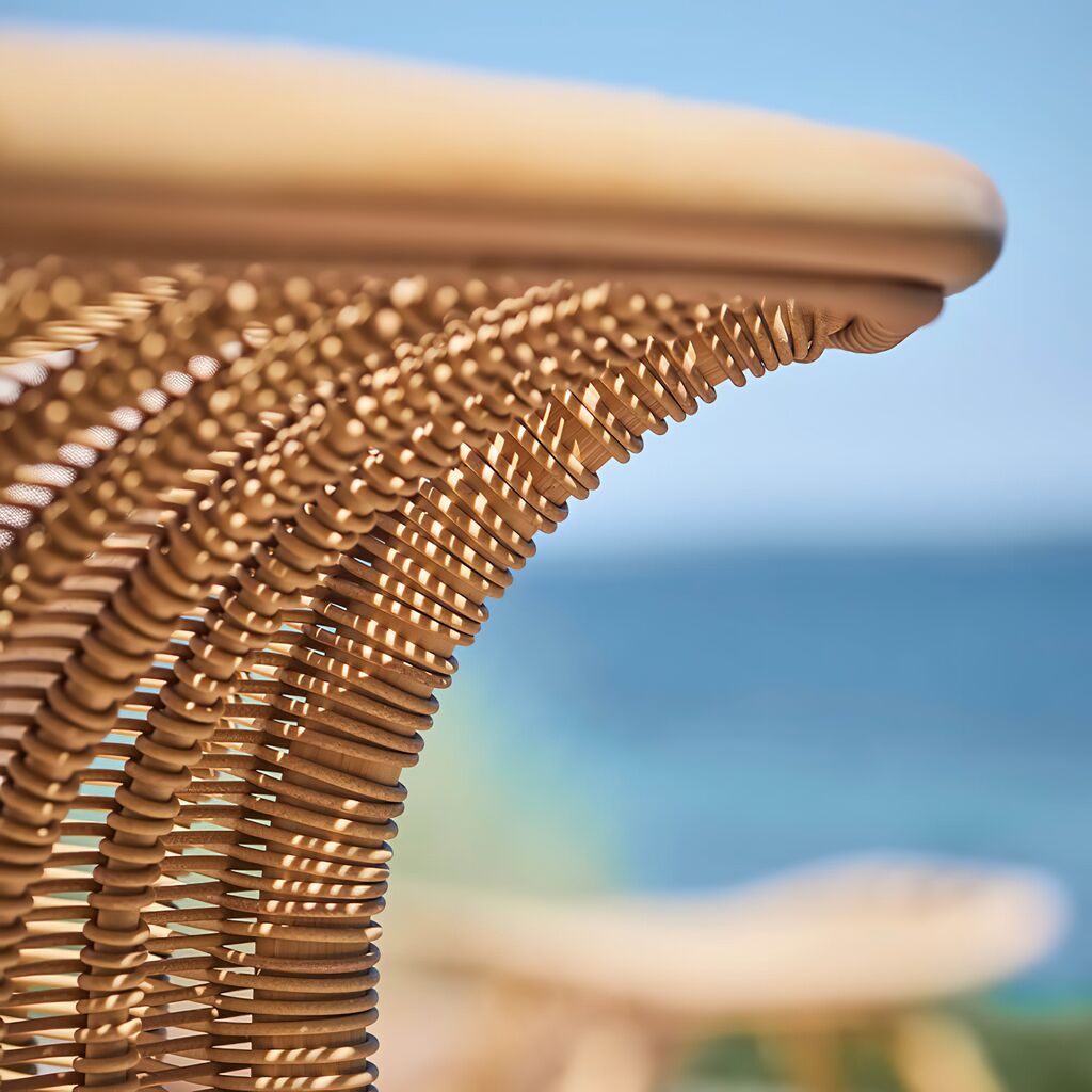  Elegantes Gartensofa Aus Alu-Rattan In Der Farbe Natur - Gartensofa Enna