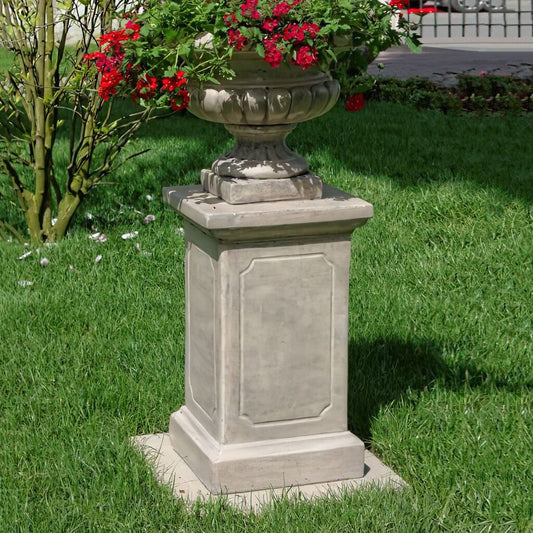  Elegantes Stein Podest Für Den Garten - Eckig - Graziano