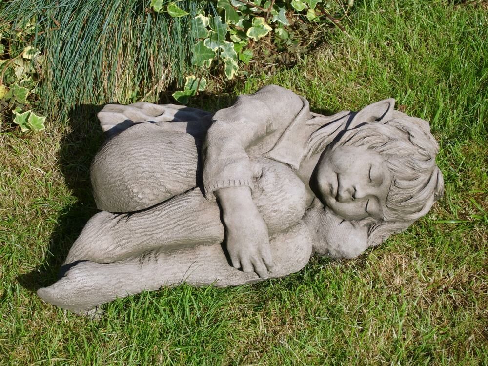  Elfenfigur Faye - Steingussfigur Fü¸r Den Garten