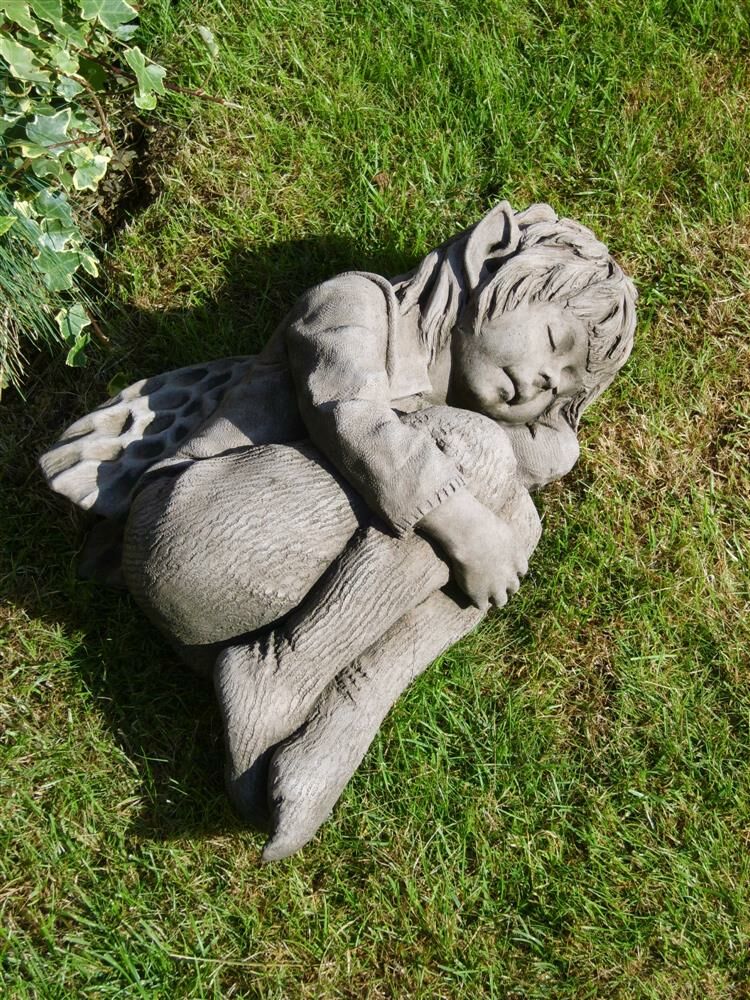  Elfenfigur Faye - Steingussfigur Fü¸r Den Garten