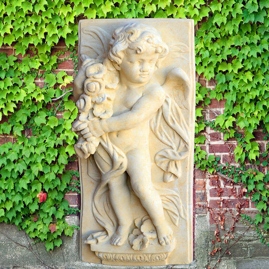  Engel Figur Garten Wandrelief - La Primavera