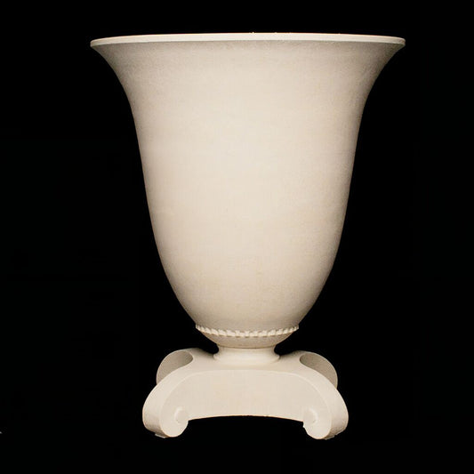  Englische Blumenamphore Steinguss - Hestia