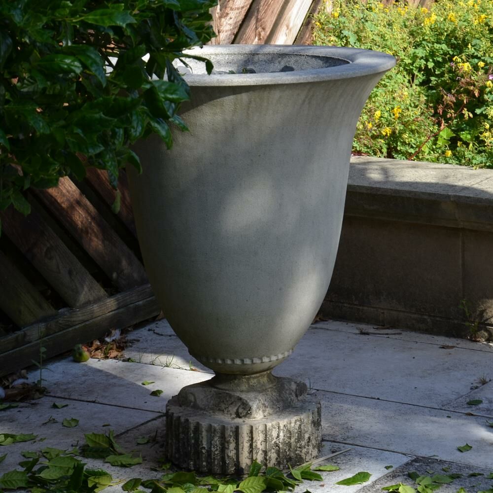  Englische Blumenvase Steinguss - Hades