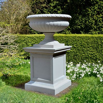  Englisches Pflanzgefäß Steinguss - Farley Castle