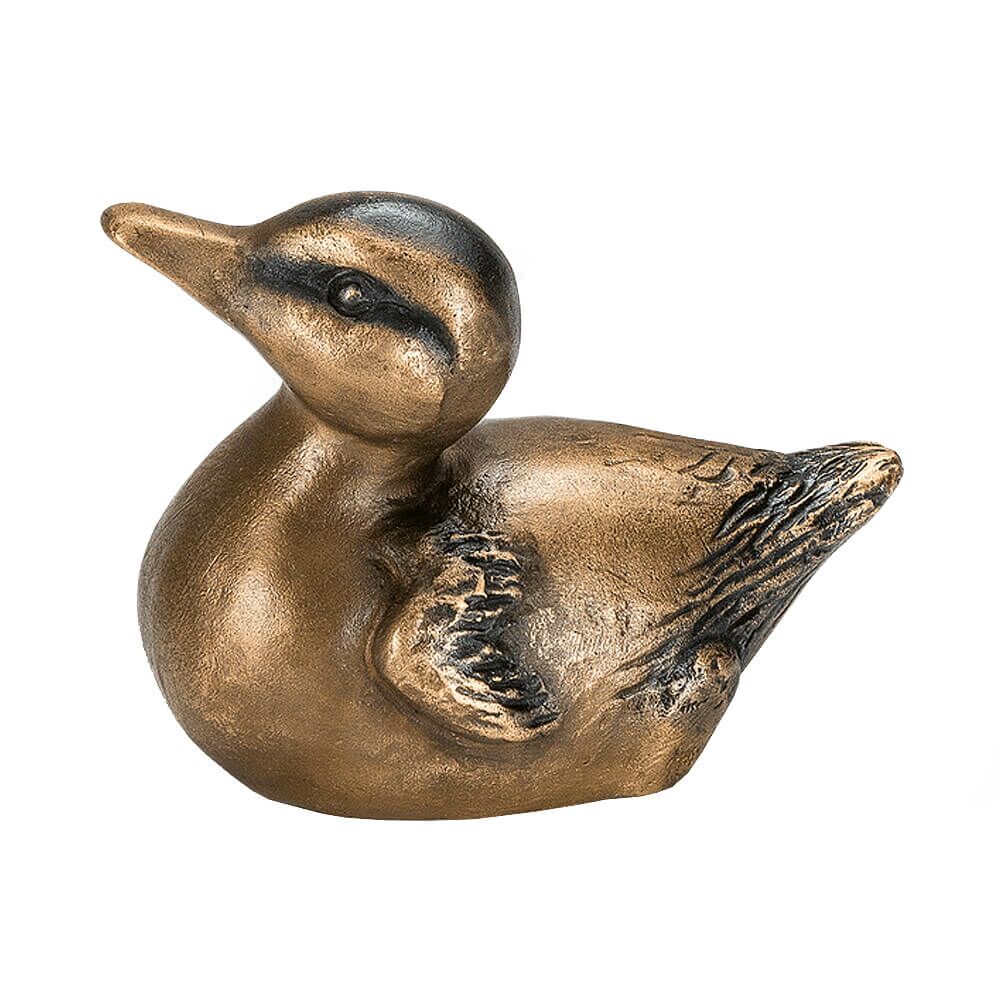  Entenküken Aus Bronze - Tierfiguren Für Den Garten - Entenküken Set