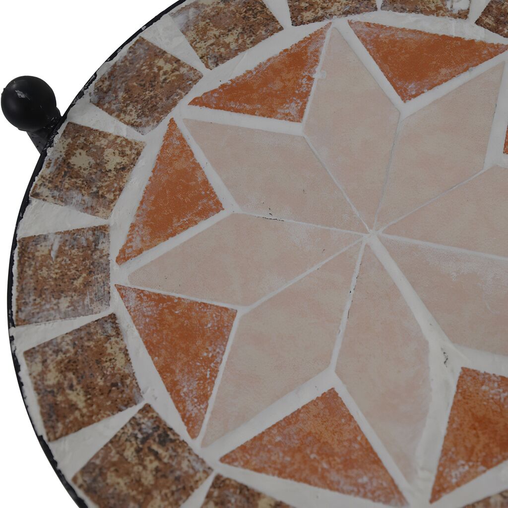  Faltbarer Blumenständer Für 3 Pflanztöpfe - 2er Set - Blumenständer Mosaik