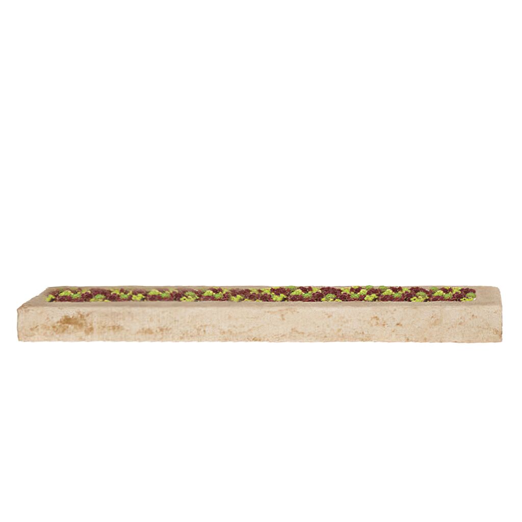  Flaches Pflanzgefäß Im Modernen Design Aus Steinguss - Salix