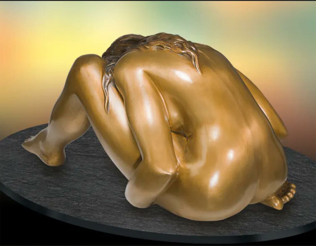  Frauen Aktskulptur Aus Limitiertem Bronzehandwerk - Donna Che Si Guarda