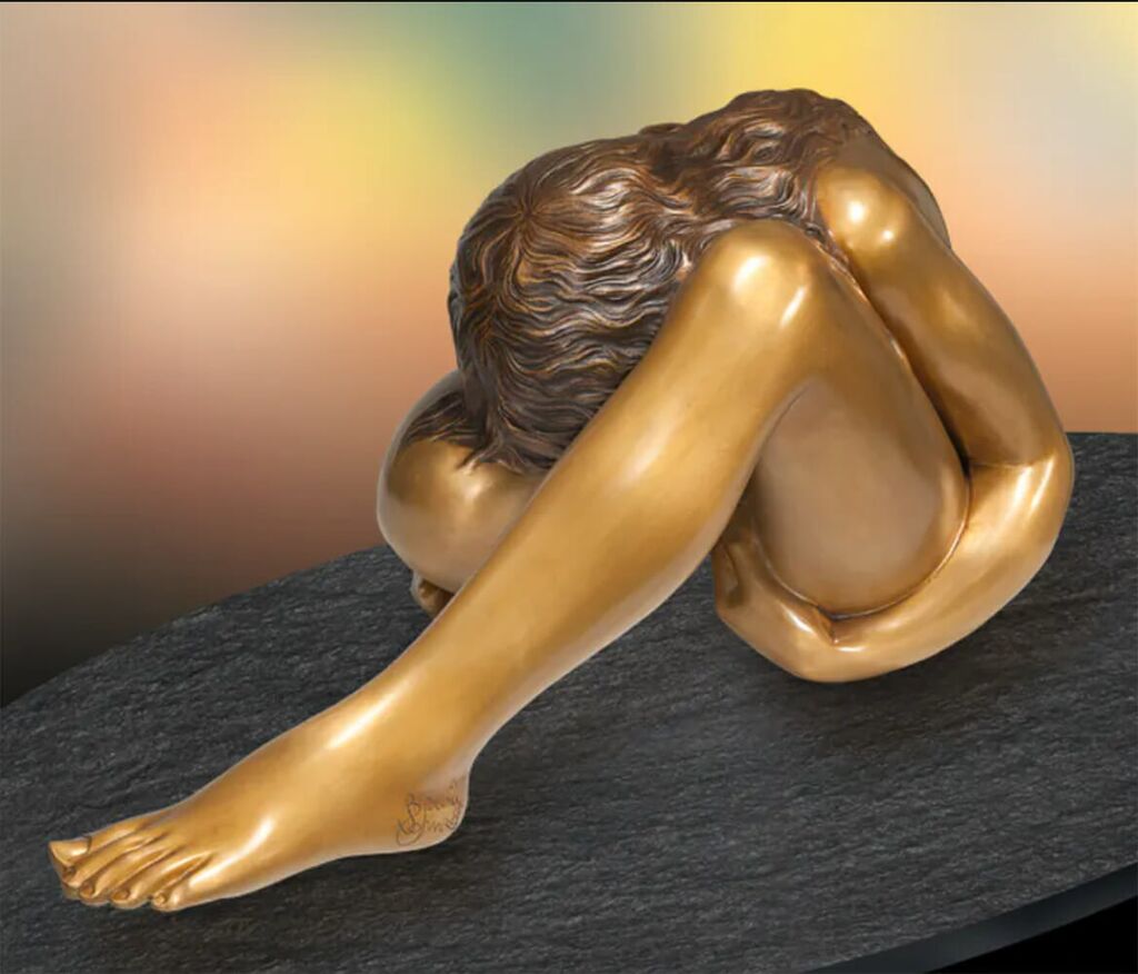  Frauen Aktskulptur Aus Limitiertem Bronzehandwerk - Donna Che Si Guarda