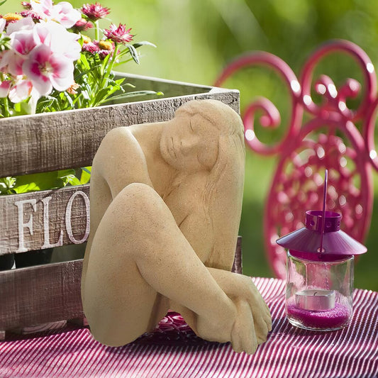  Frauenakt Stein Gartenfigur - Josefine
