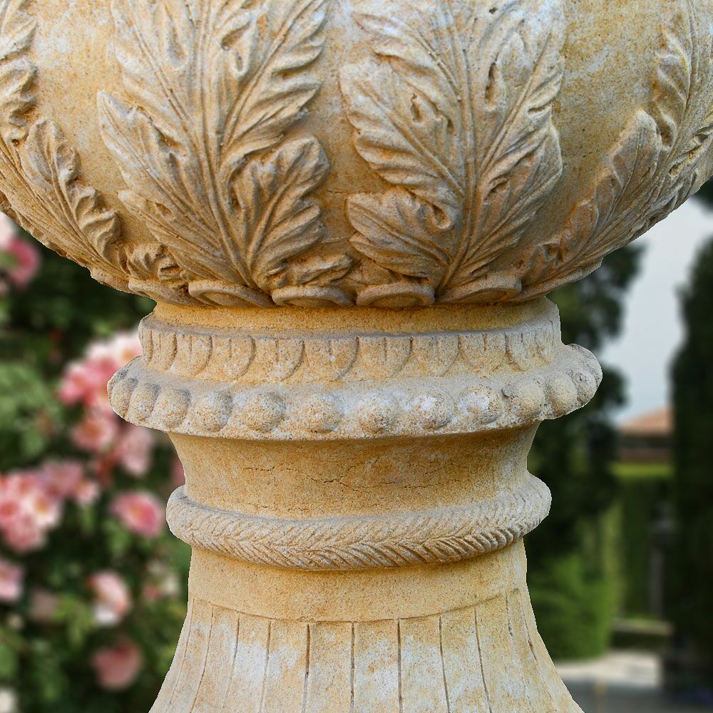  Garten Amphore Mit Sockel - Grandessa