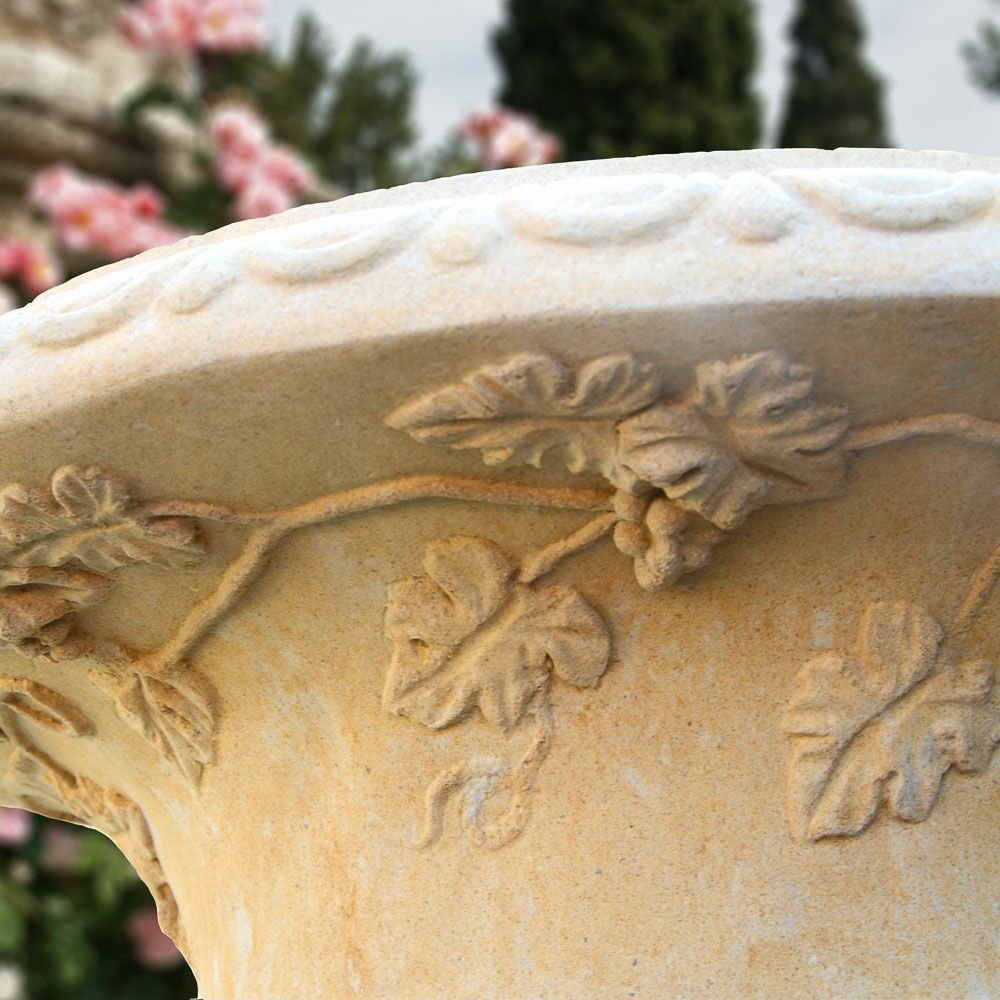  Garten Amphore Mit Sockel - Grandessa