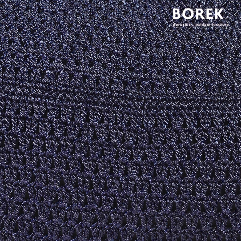 Garten Bodenkissen - Pouf - Navy - Borek - Ardenza Seil - Crochette Sitzkissen