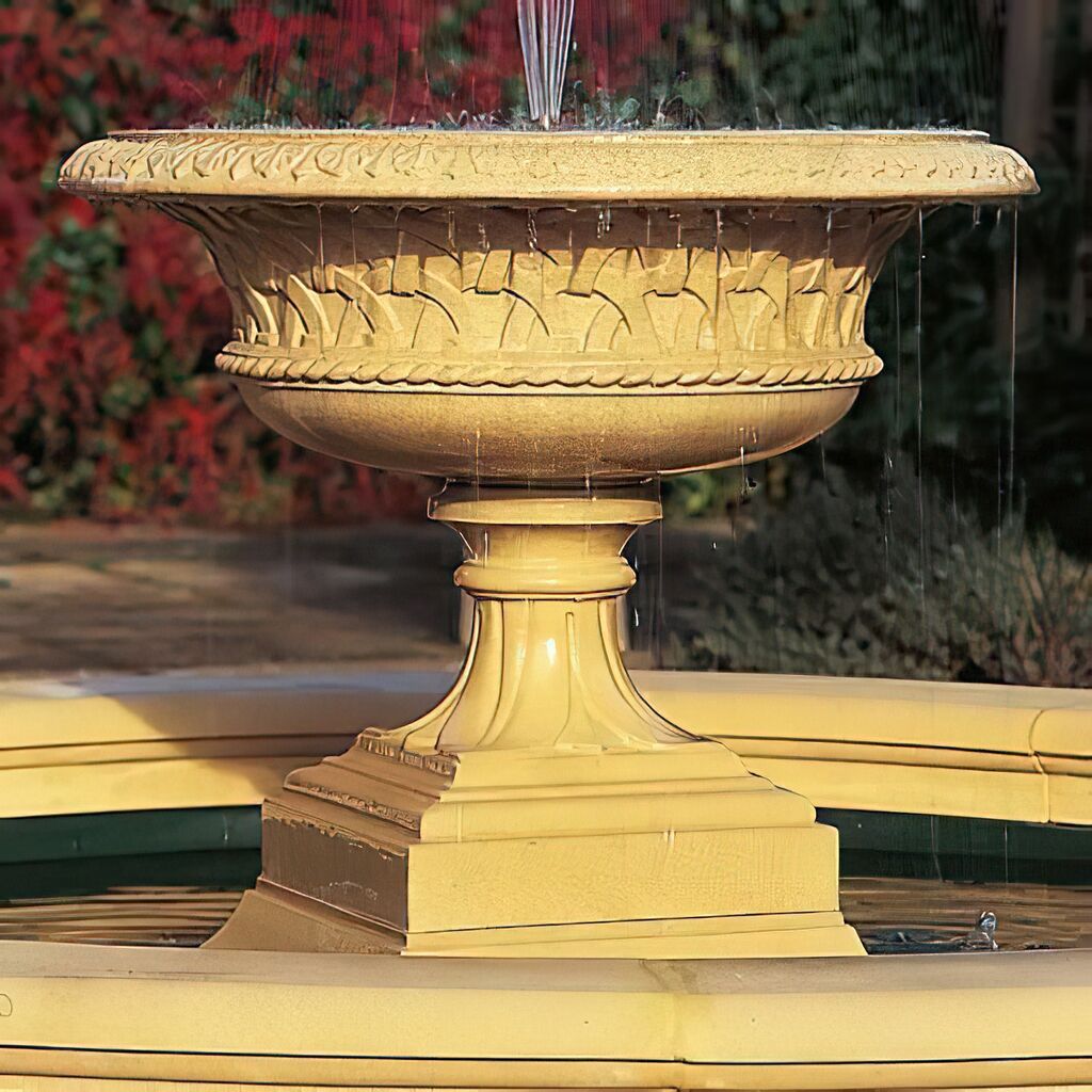  Garten Brunnen Sandstein Mit Fontäne - Fontana Romanico