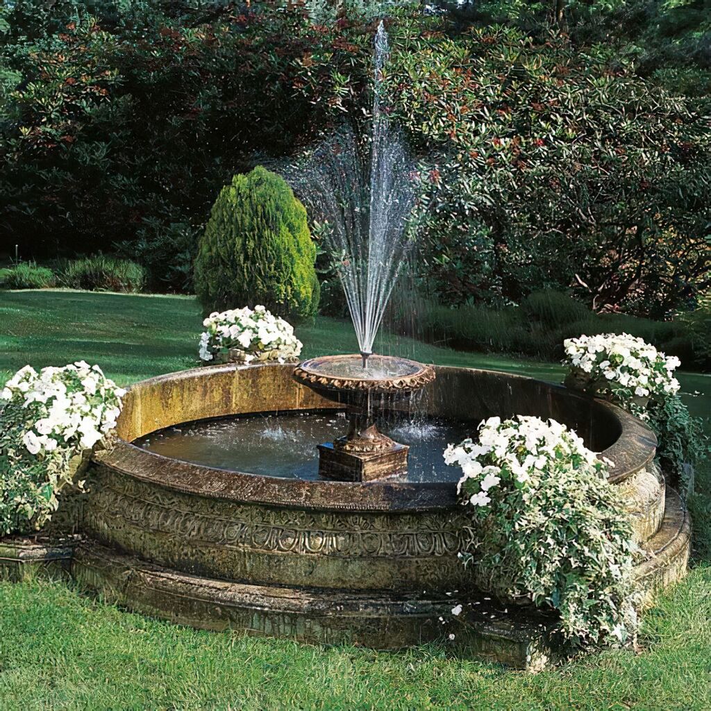  Garten Brunnen Umrandung Groß - Molto Grande