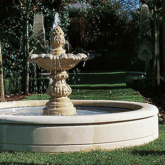  Garten Brunnen Umrandung Sandstein - Fontana Anni