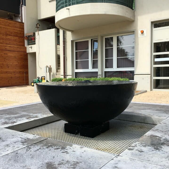  Garten Brunnenschale Mit Einbaubecken & Pumpe - Testoro