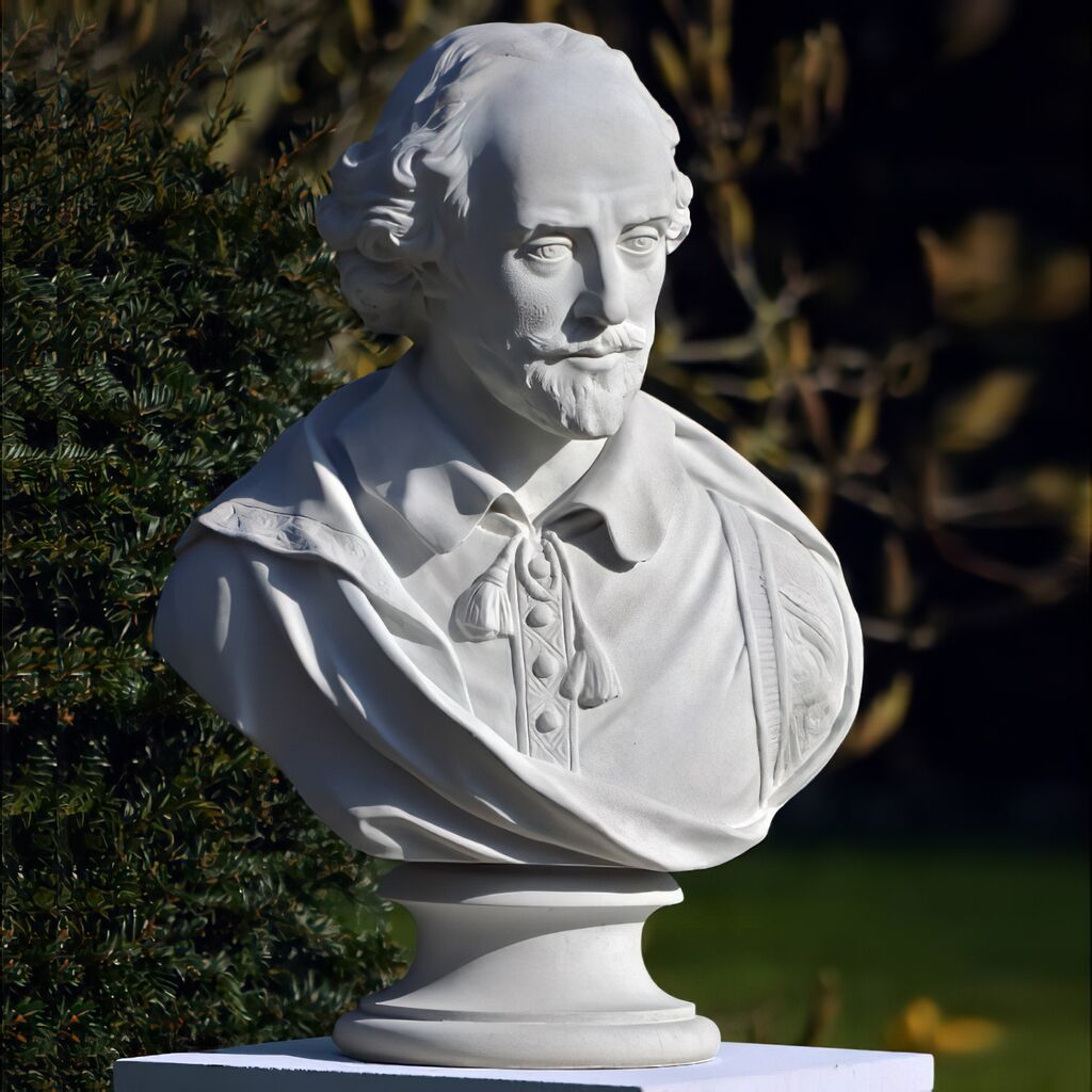  Garten Deko Büste William Shakespeare - Shakespeare