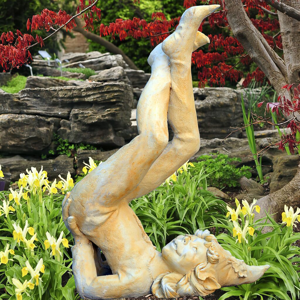  Garten Deko Skulptur Mit Elfe - Area