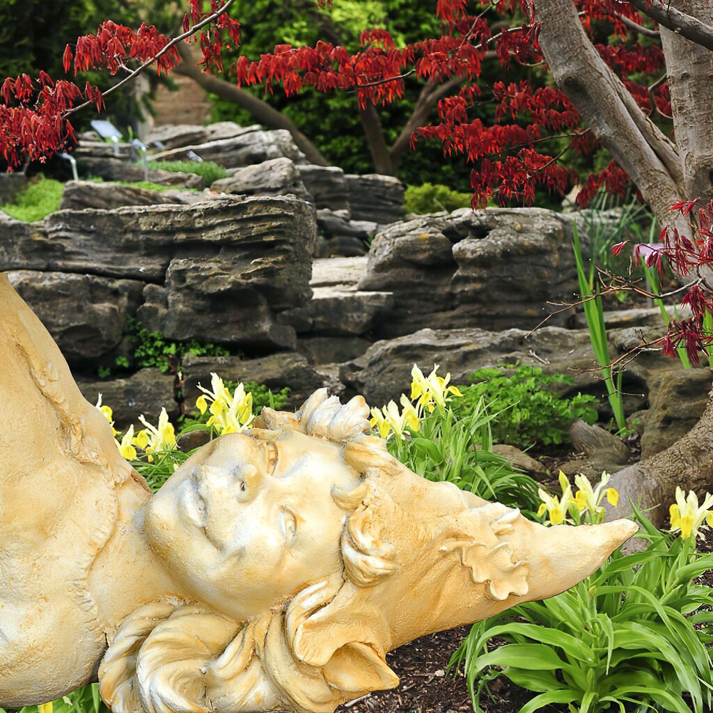  Garten Deko Skulptur Mit Elfe - Area