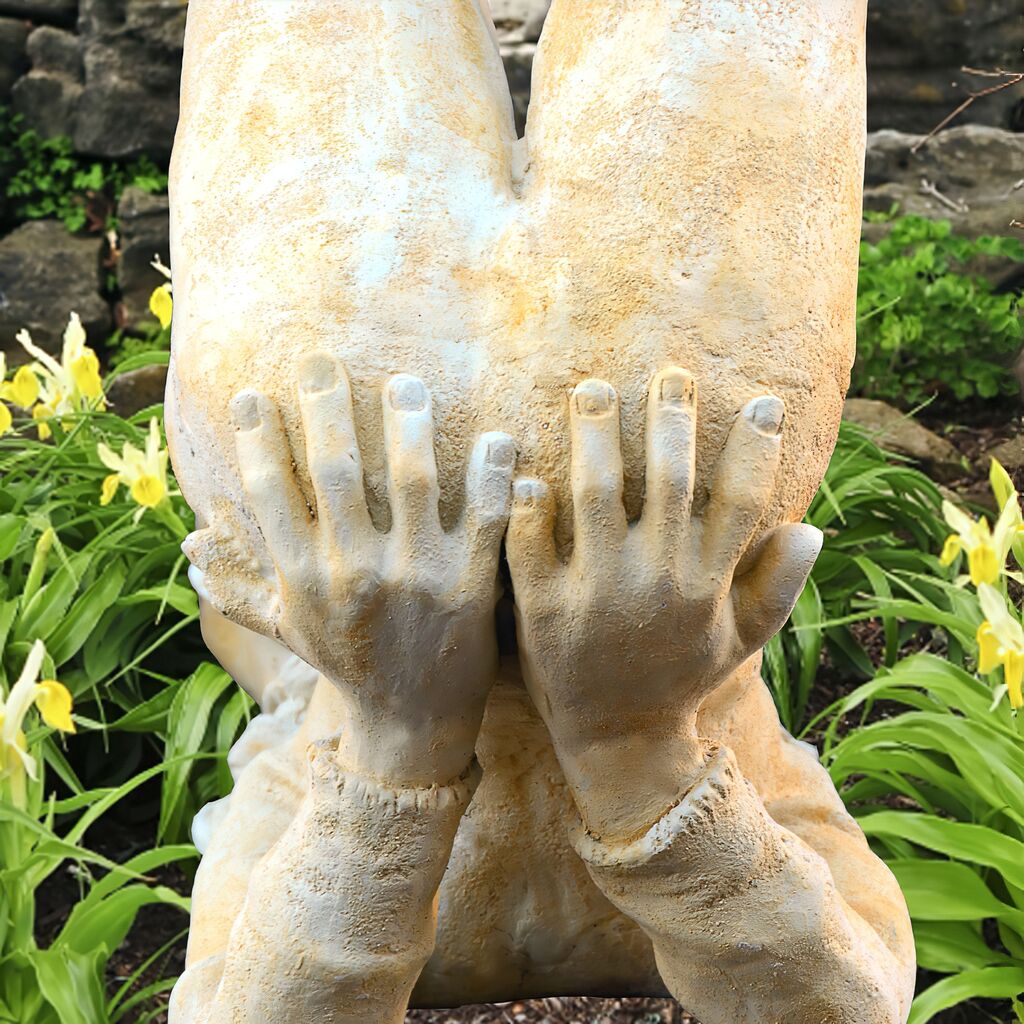  Garten Deko Skulptur Mit Elfe - Area