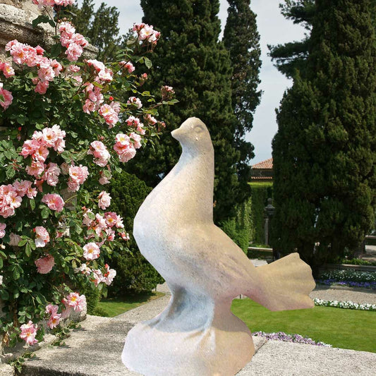  Garten Figur Mit Taube - Silvana