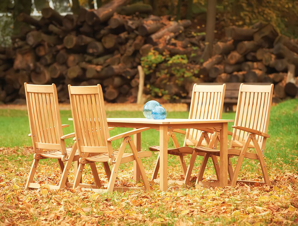  Garten Klappstuhl Mit Armlehnen Aus Teakholz - Blake Hochlehner