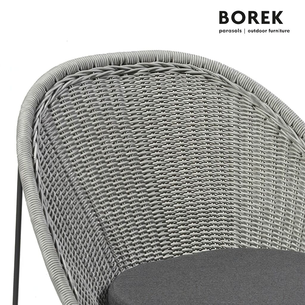  Garten Klubsessel Von Borek - Edelstahl - Grau - Mit Auflage - Pasturo Klubsessel