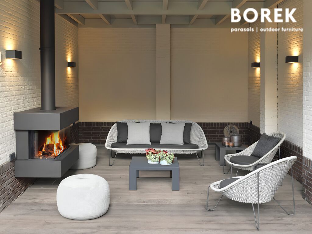  Garten Klubsessel Von Borek - Edelstahl - Grau - Mit Auflage - Pasturo Klubsessel