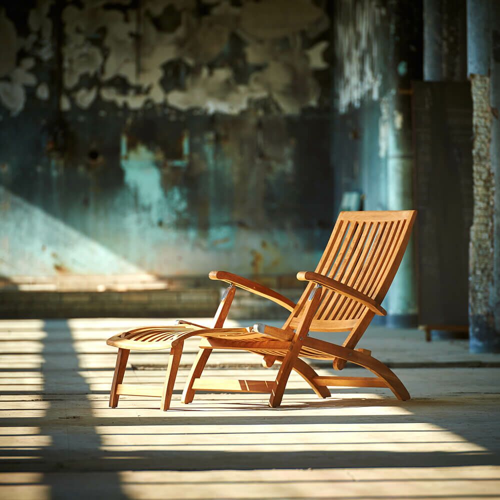  Garten Liegestuhl Aus Teakholz - Modern - Lola Deckchair
