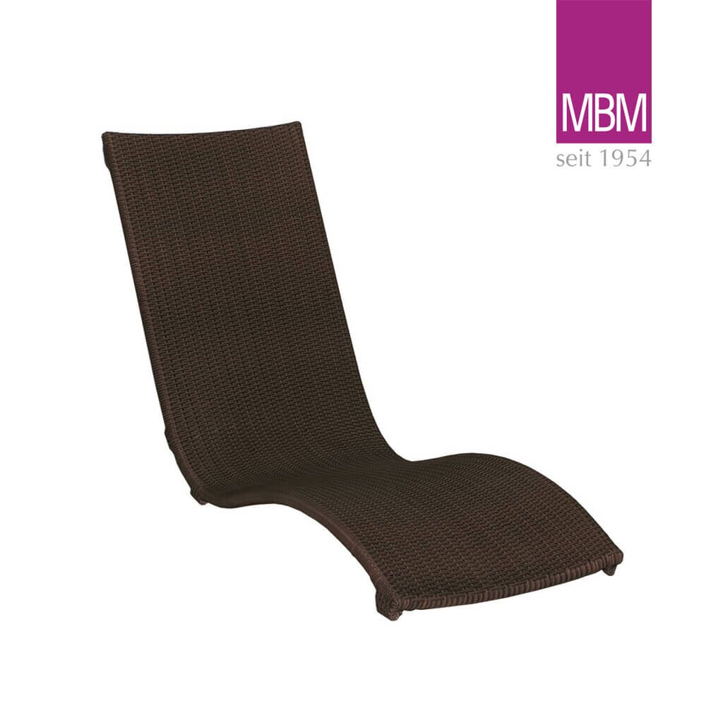  Garten Schaukelliege Von MBM - Aluminium & Polyrattan - Einzelliege Heaven Swing