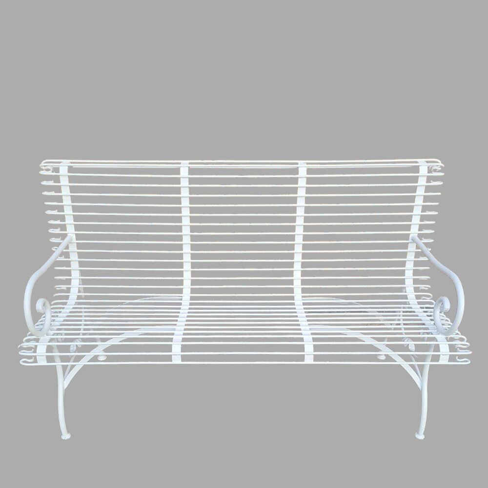  Garten Sitzbank 3-Sitzer Aus Schmiedeeisen - Lorine