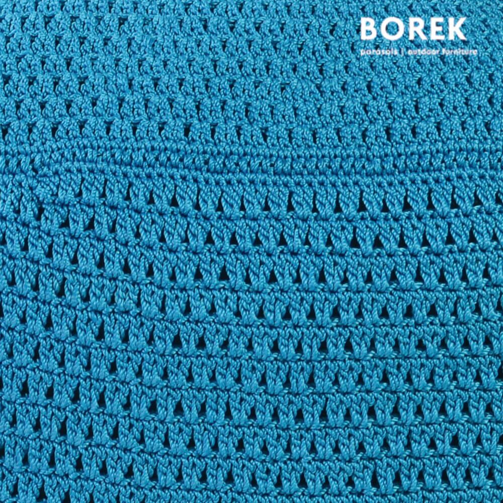  Garten Sitzhocker Aus Ardenza Seil - Borek - Türkis - Crochette Sitzkissen