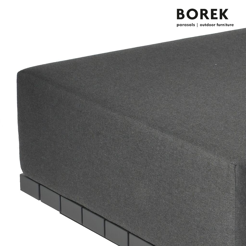  Garten Sitzinsel Hocker Von Borek - Aluminium - Borek - Inkl. Kissen - Murcia Sitzinsel