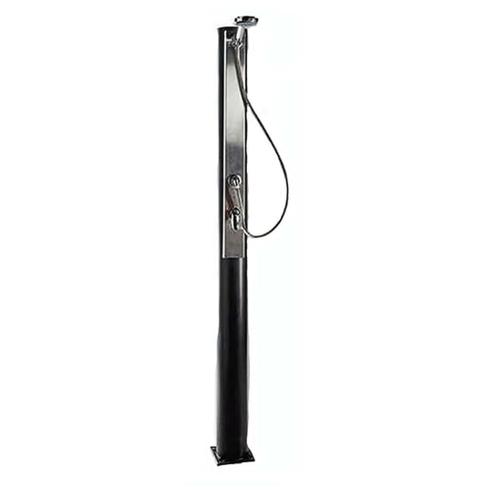  Garten Solardusche Mit 35 L Wasserspeicher - Schwarz - Zum Befestigen - Najade