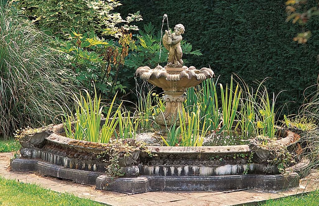 Garten Springbrunnen Steinguss Groß - Coppa Liva